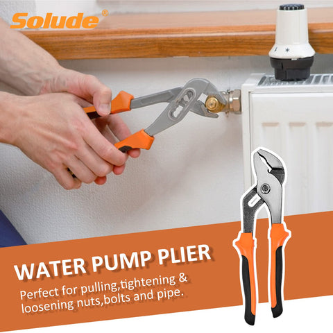 SOLUDE ergonomic soft-grip handles for comfortable long use