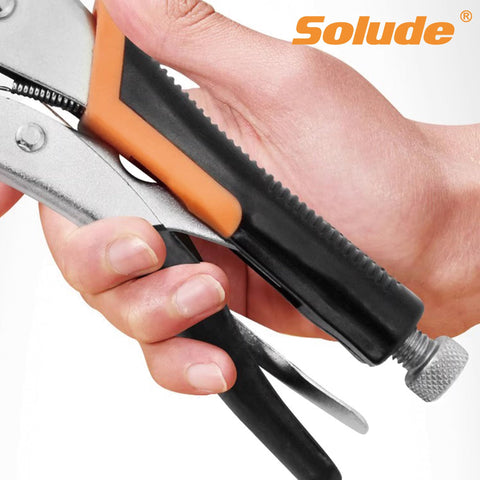 SOLUDE Swivel pads protect surfaces while clamping.