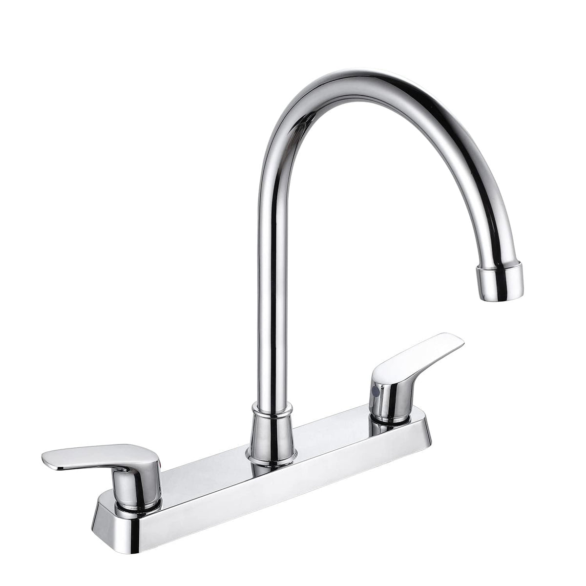 SOLVEX 2-handle faucet with high arc for easy washing