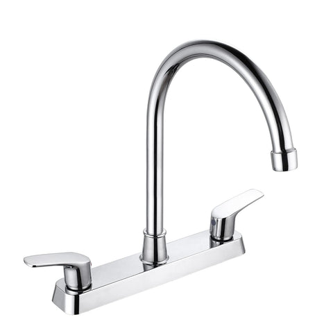 SOLVEX 2-handle faucet with high arc for easy washing