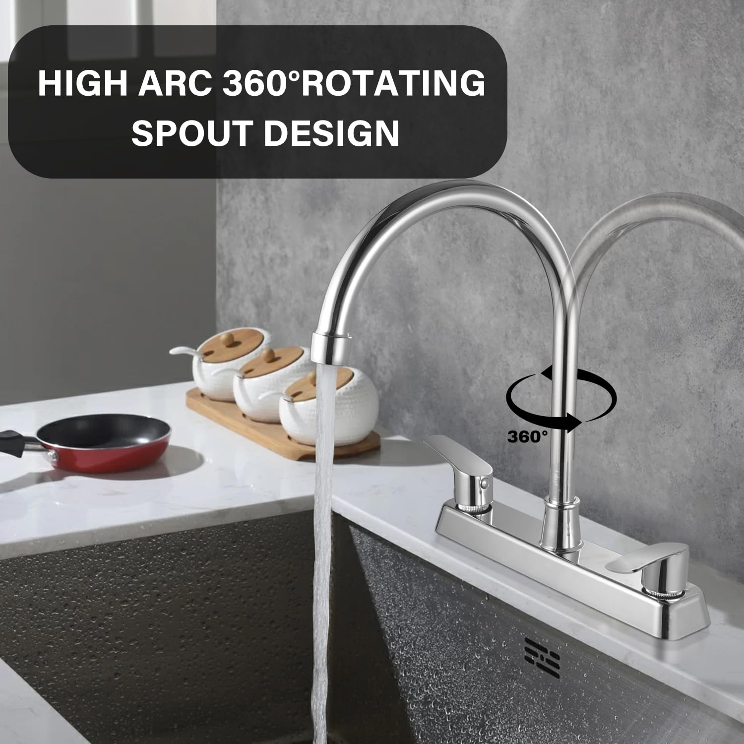 SOLVEX zinc handle offers strong control and reliability
