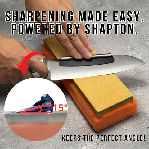 Someie Shapton orange 1000 grit close-up showing medium abrasive texture for sharpening.