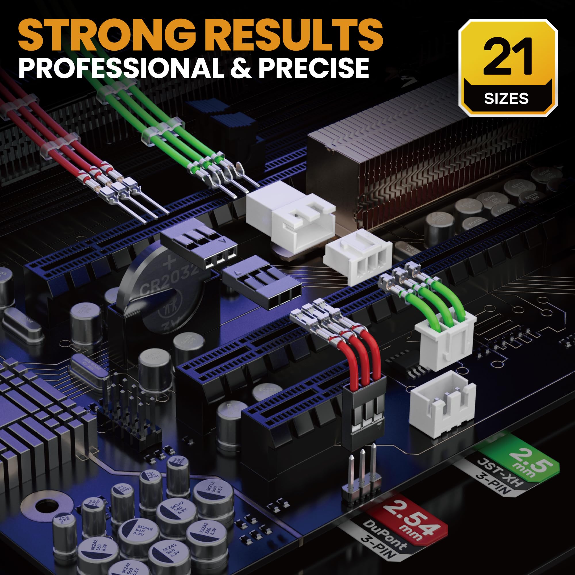 SOMELINE DuPont 2.54mm connectors for quick, secure terminations