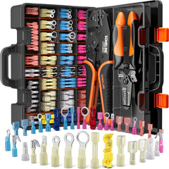 SOMELINE crimping tool with pliers for precise heat shrink terminals