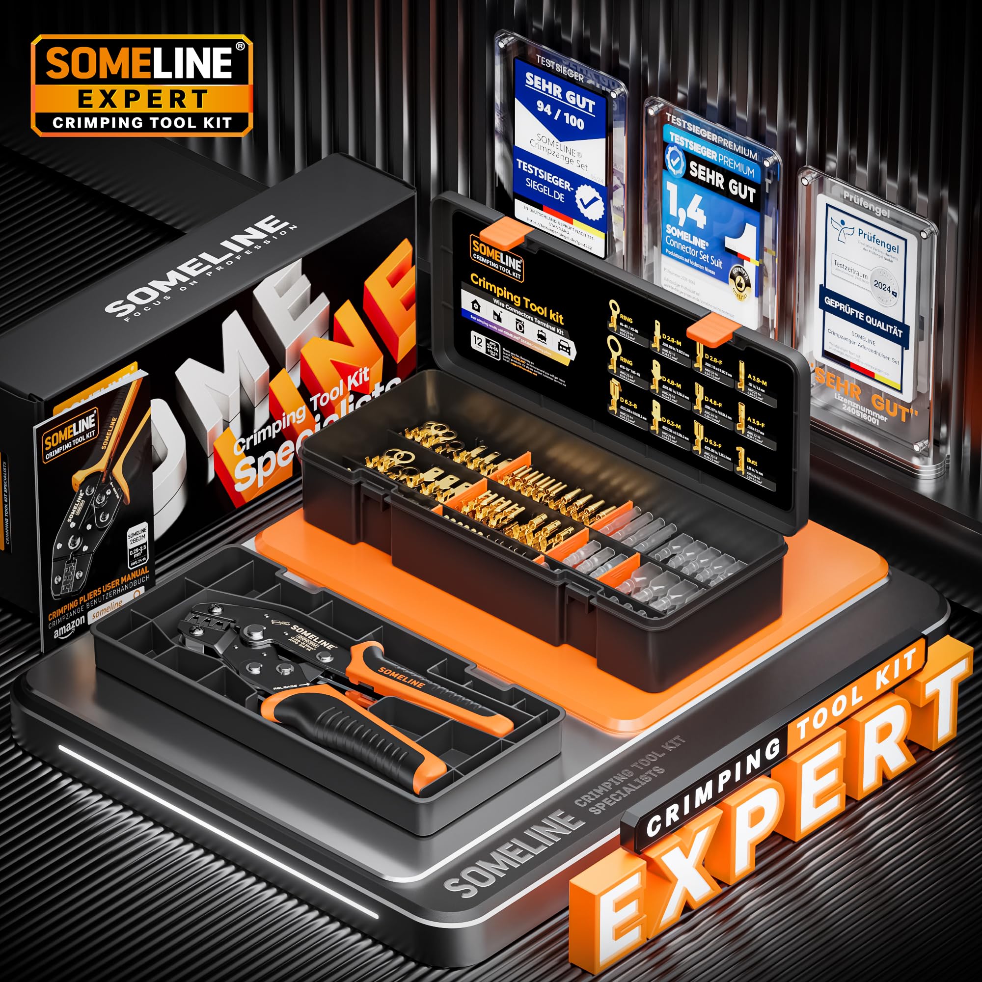 SOMELINE quick-connect disconnect terminals facilitate fast setup and maintenance