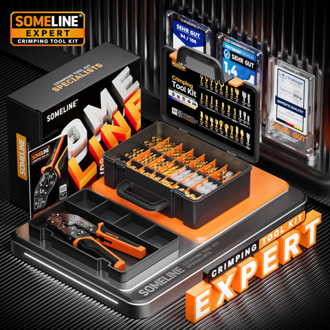 SOMELINE portable storage box keeps tools organized for on-site or home use.