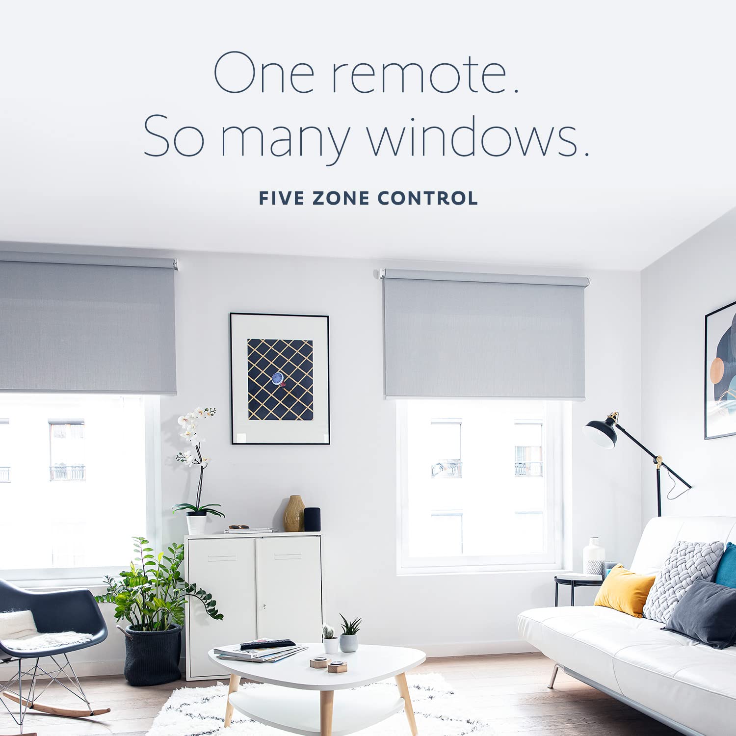Somfy Situo 5 Pure remote in hand shows comfortable grip and accessibility.