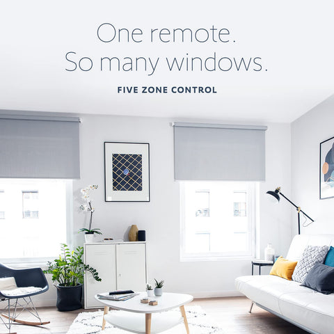 Somfy Situo 5 Pure remote in hand shows comfortable grip and accessibility.