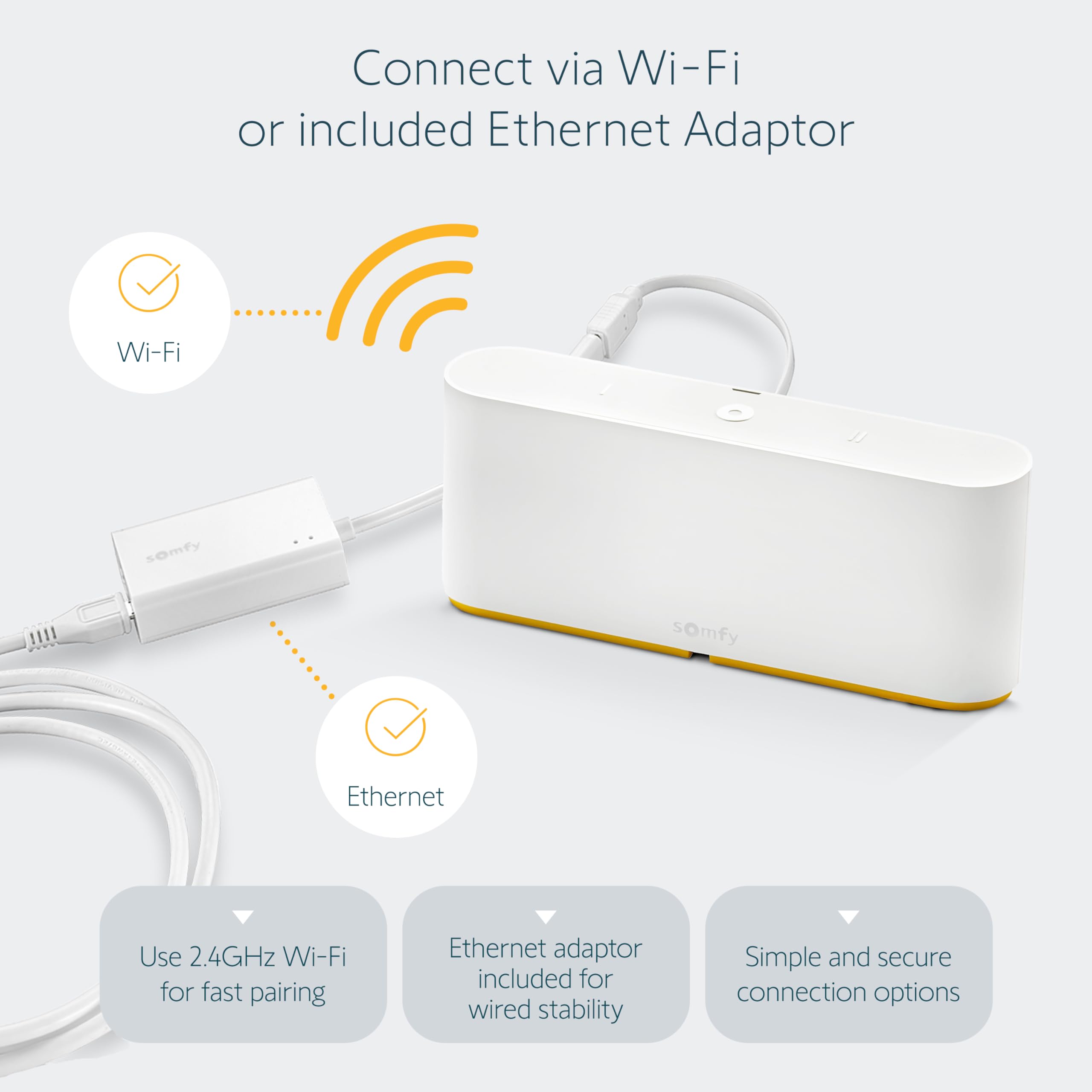 Zigbee motors show installer-required integration with TaHoma Pro