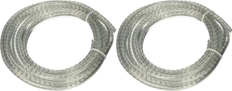 Sommerfeld's Tools for Wood clear glass retainer lining cabinet doors for secure fit.