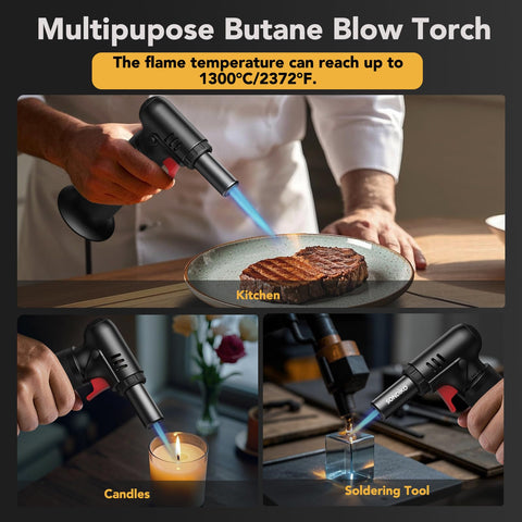 Sondiko multi-use torch ideal for crafting soldering and camping.