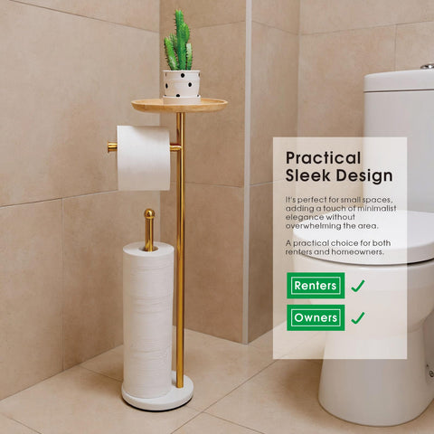Songtec 5-roll capacity helps keep rolls within reach.