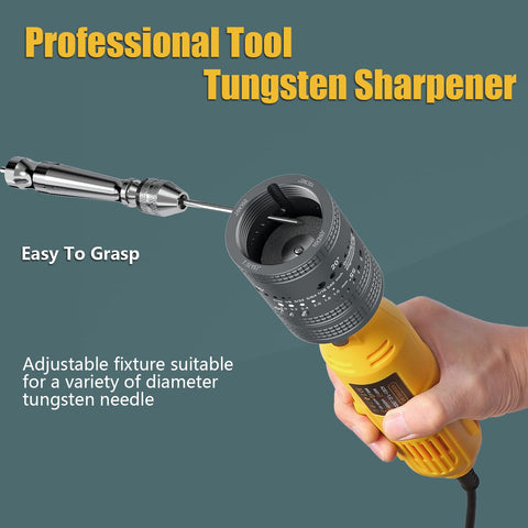 SONNLER electrode sharpener ready-to-use setup delivers dependable tip geometry.