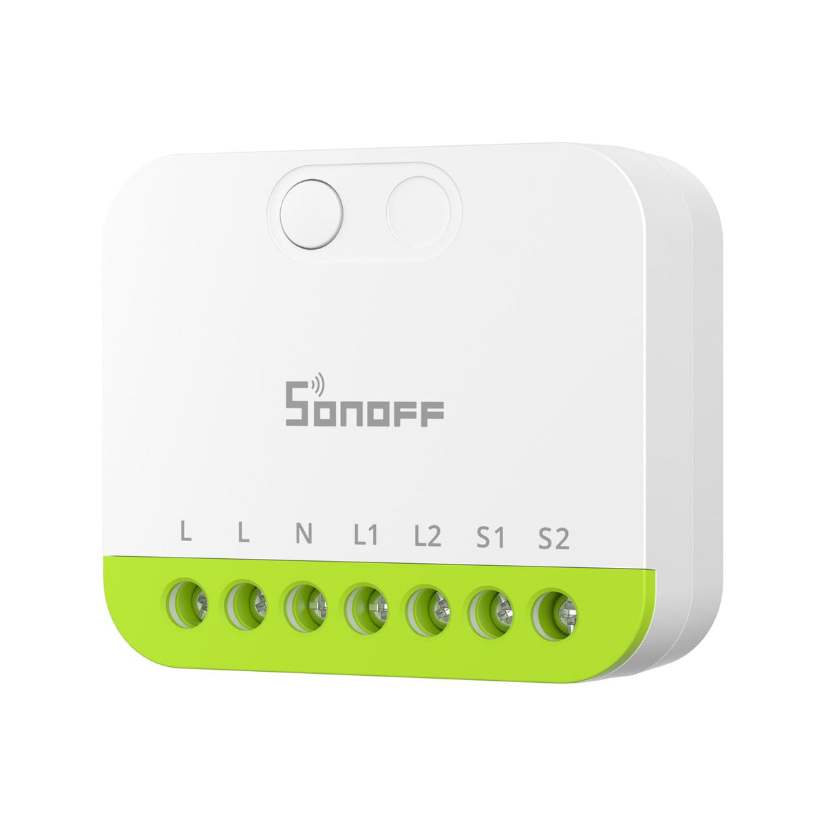 SONOFF MINI Duo 2 compact installation fits standard boxes