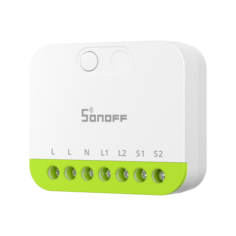 SONOFF MINI Duo 2 compact installation fits standard boxes