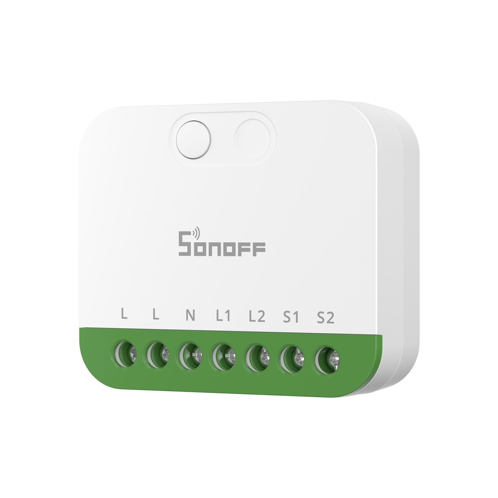 SONOFF MINI Duo compact installation fits standard boxes for quick setup.