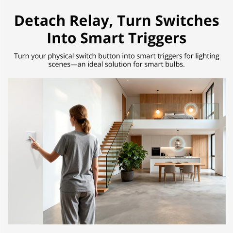 SONOFF MINI Duo-L smart upgrade adds remote control and automation.