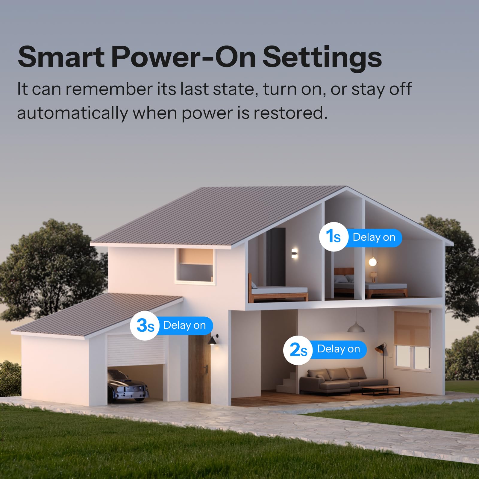 SONOFF MINI Duo fits standard mounting boxes for clean, neat installations.