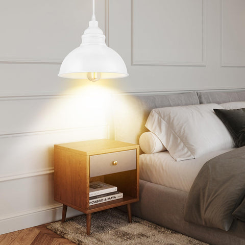 SoodMi industrial pendant lamp mounted on wall for dining area and kitchen use