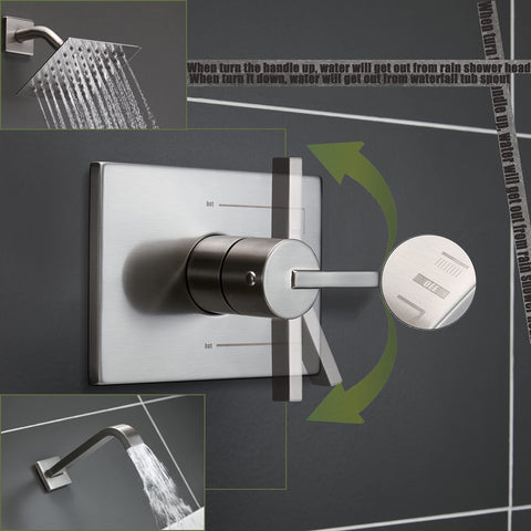 SOOOHOT shower arm 6-inch keeps the rain head properly positioned for steady water flow.