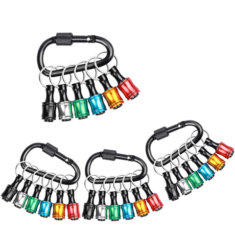 Sopclane keychain quick-release bit holder, keeps bits handy for on-the-go projects