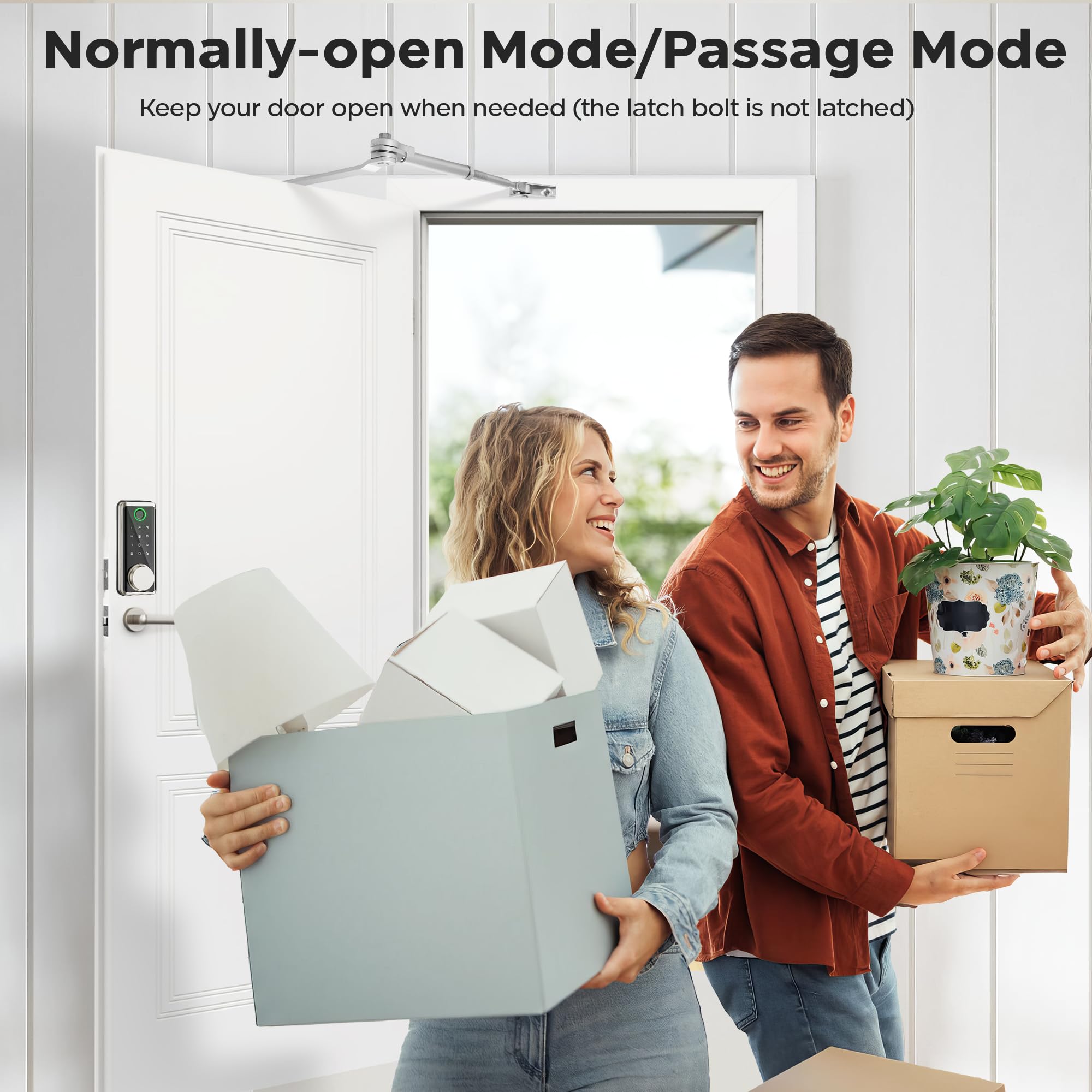 Sophia left and right door compatibility for versatile installation