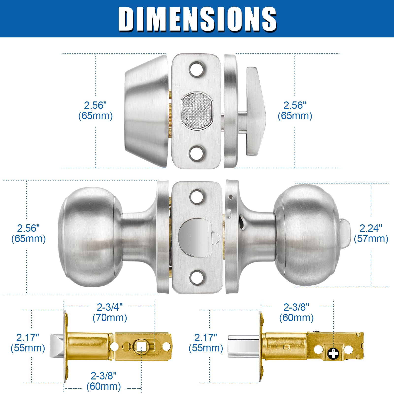 Sopoby included accessories and instructions simplify installation clearly.