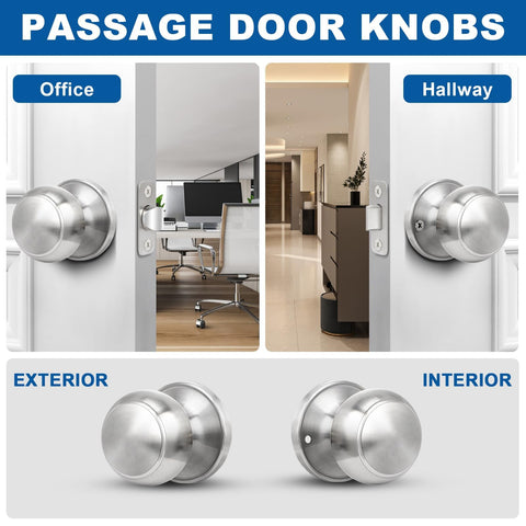 Sopoby reversible knob enables left or right handed installation