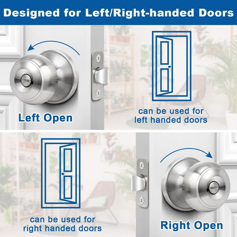 Sopoby stainless steel door knob highlighting rust resistance in humid environments