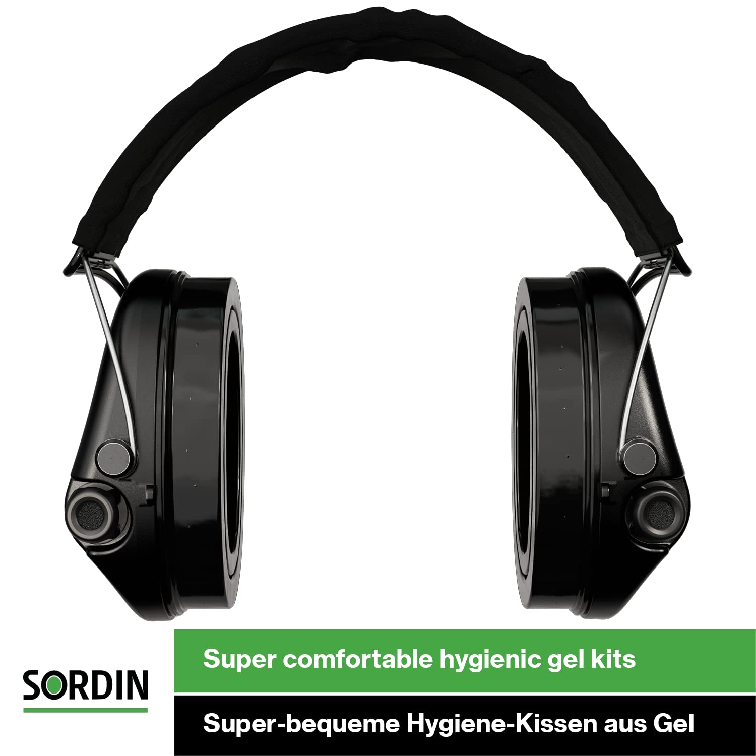 Sordin Supreme Pro-X textile band offering secure, breathable fit