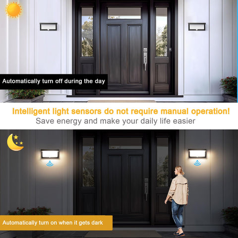 Sorfia IP65 aluminum housing resists rain and weathering