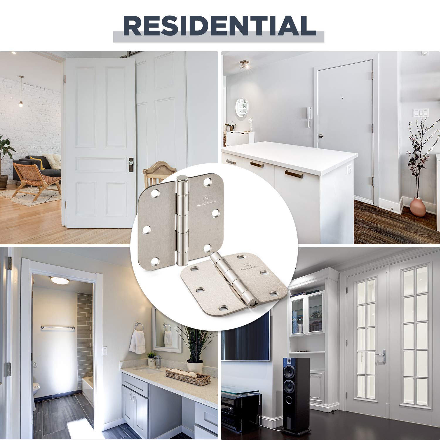 SORGMACH suitable for multiple rooms interior door applications