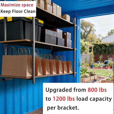 SORQINOTER three-tier adjustable brackets supporting secure cargo during transit