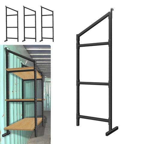 SORQINOTER heavy-duty shelves for organized container storage and quick access