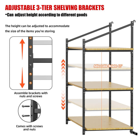 SORQINOTER top-hook design adds stability during loading and unloading
