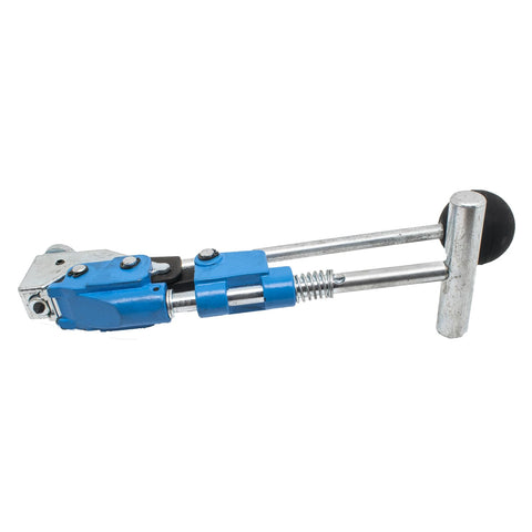 Soruda band clamp tool in hand guiding clean hose clamp application