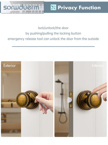 SORWDUERM latch-adjustment-options demonstrates flexible installation for different backsets.