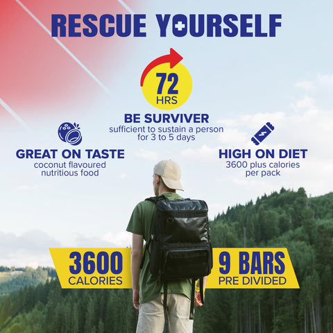 SOS Rations US Coast Guard approved; trusted quality in emergencies.