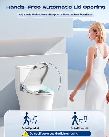 Sosh Instant Warm Water system for comfortable cleansing