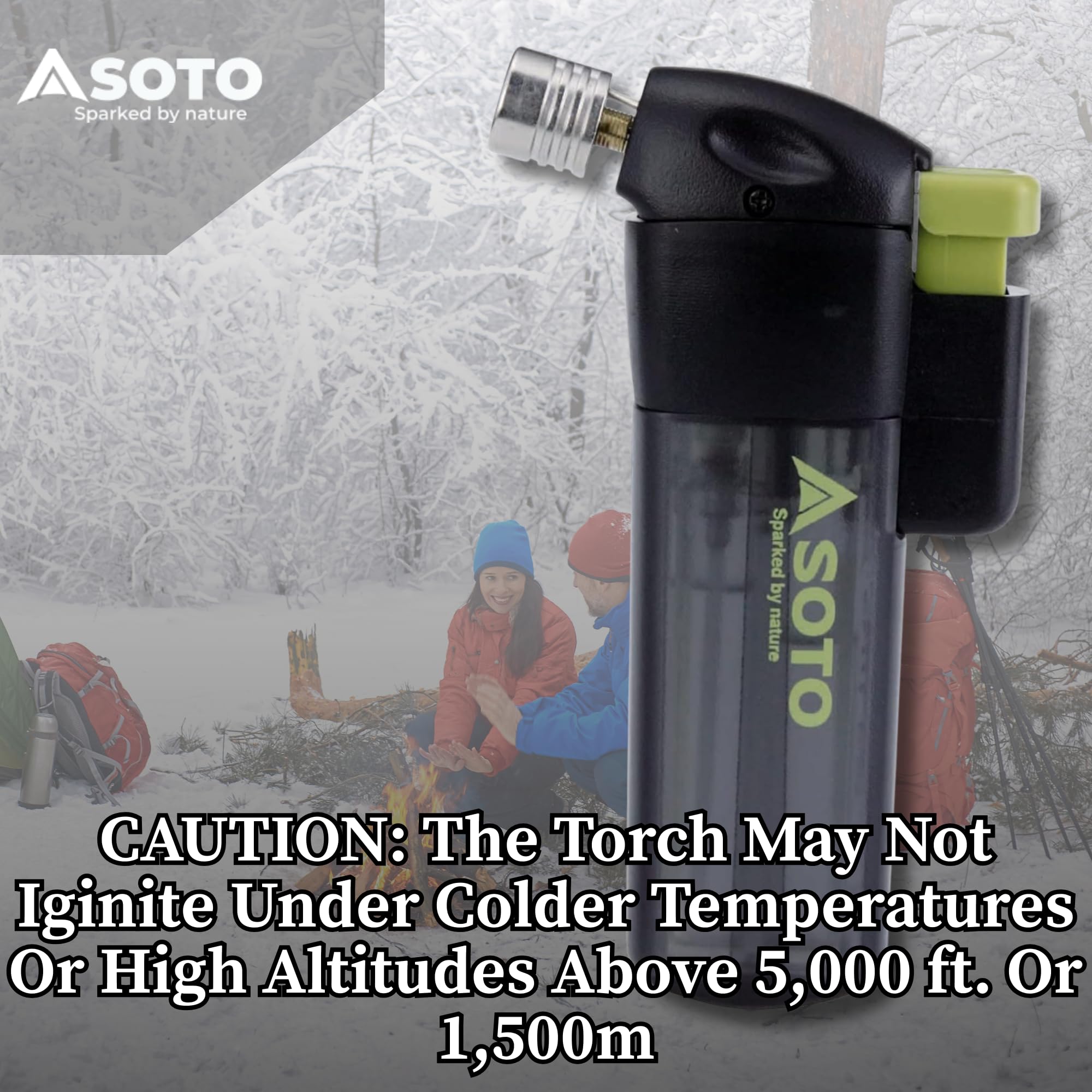 SOTO durable lightweight lighter ideal for camping and BBQ sessions
