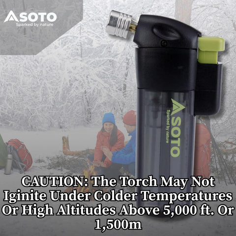 SOTO durable lightweight lighter ideal for camping and BBQ sessions
