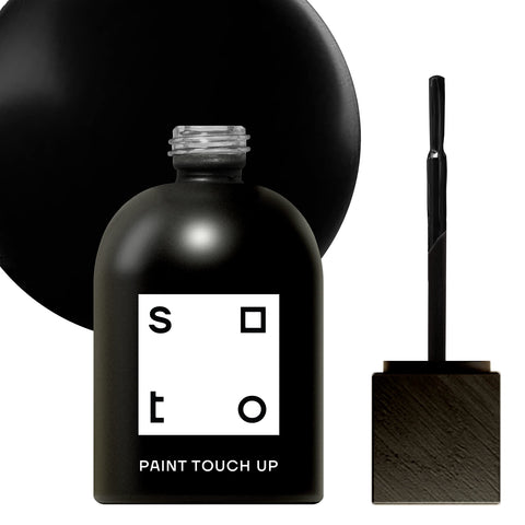 soto no70 mars black bottle cap with precision brush for easy touch ups.