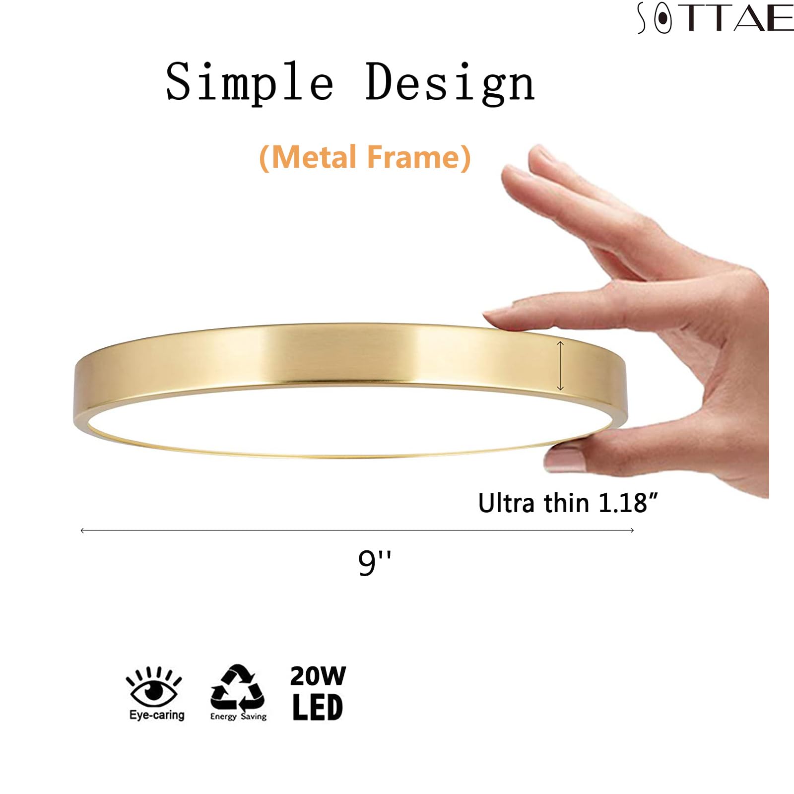 SOTTAE color-temperature switch demonstrates warm to cool lighting options