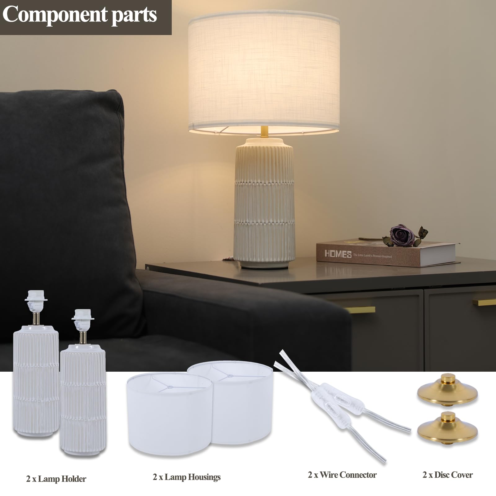 SOTTAE lamp compatibility with LED bulbs not included.