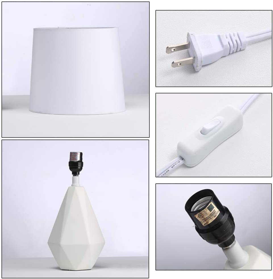SOTTAE lamp shade with linen texture providing soft, diffused light