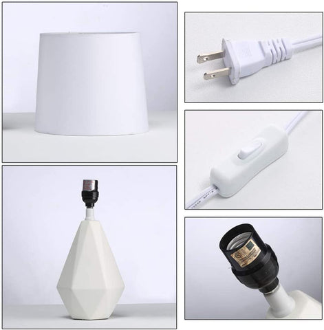 SOTTAE lamp shade with linen texture providing soft, diffused light