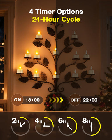 SoulBay dining table centerpiece creating warm, romantic mood