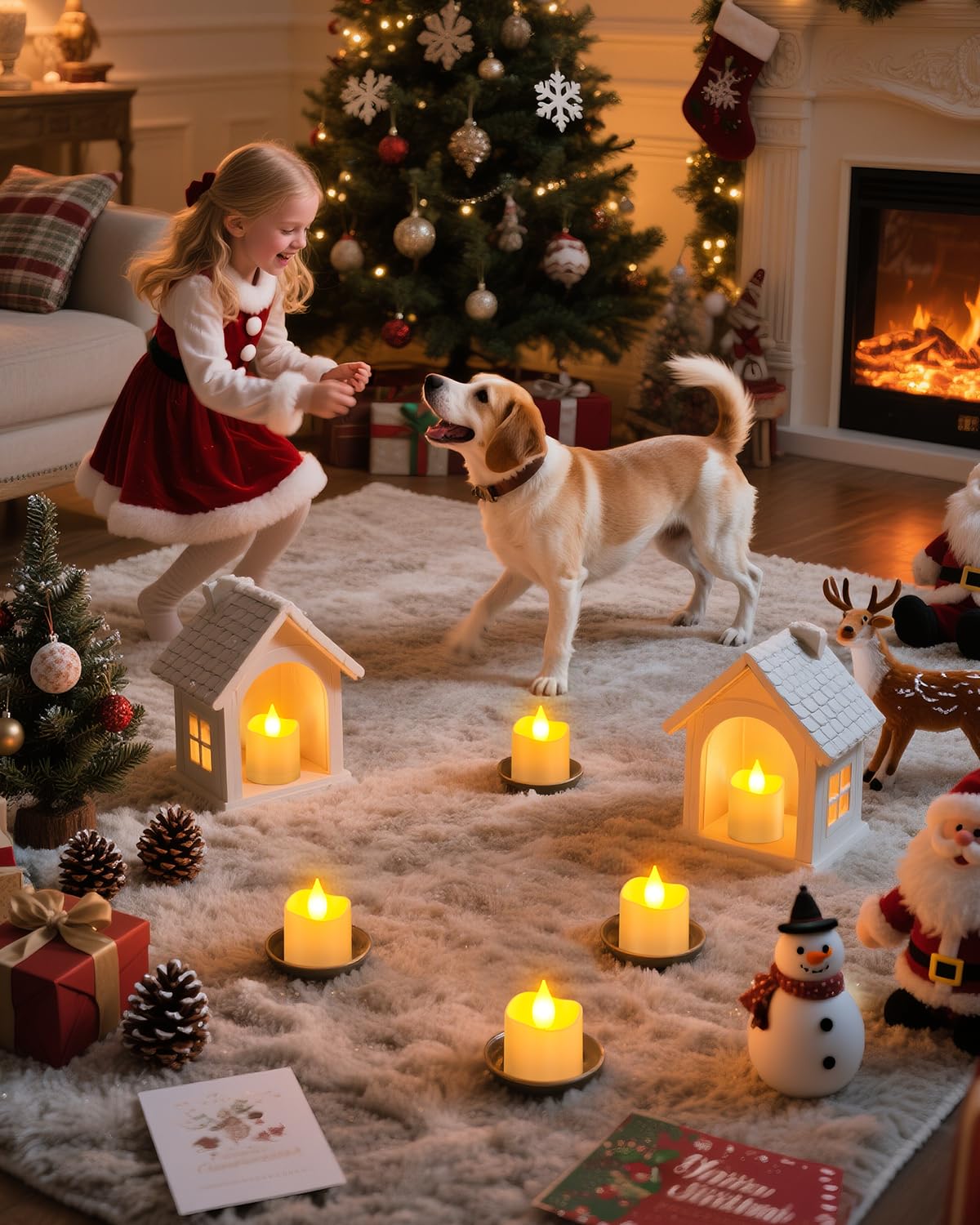 SoulBay LEDs offer a flame-free lighting option for safe home use.