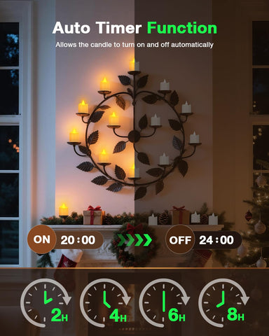 SoulBay votives suit weddings, movie nights, and general decor with safe, reusable illumination.