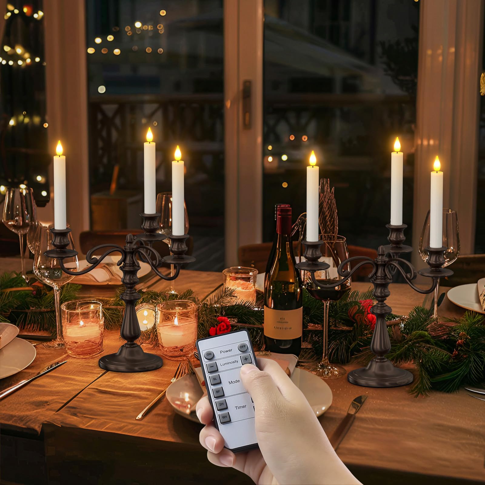 SoulBay remote control enables easy on/off and timer adjustments